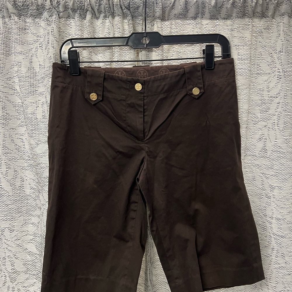 Tory Burch Dark Brown Women's Bermudas